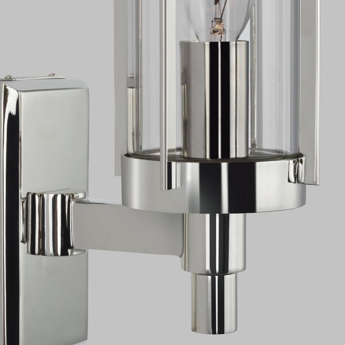 Visual Comfort Studio LW1031PN One Light Wall Sconce, Polished Nickel