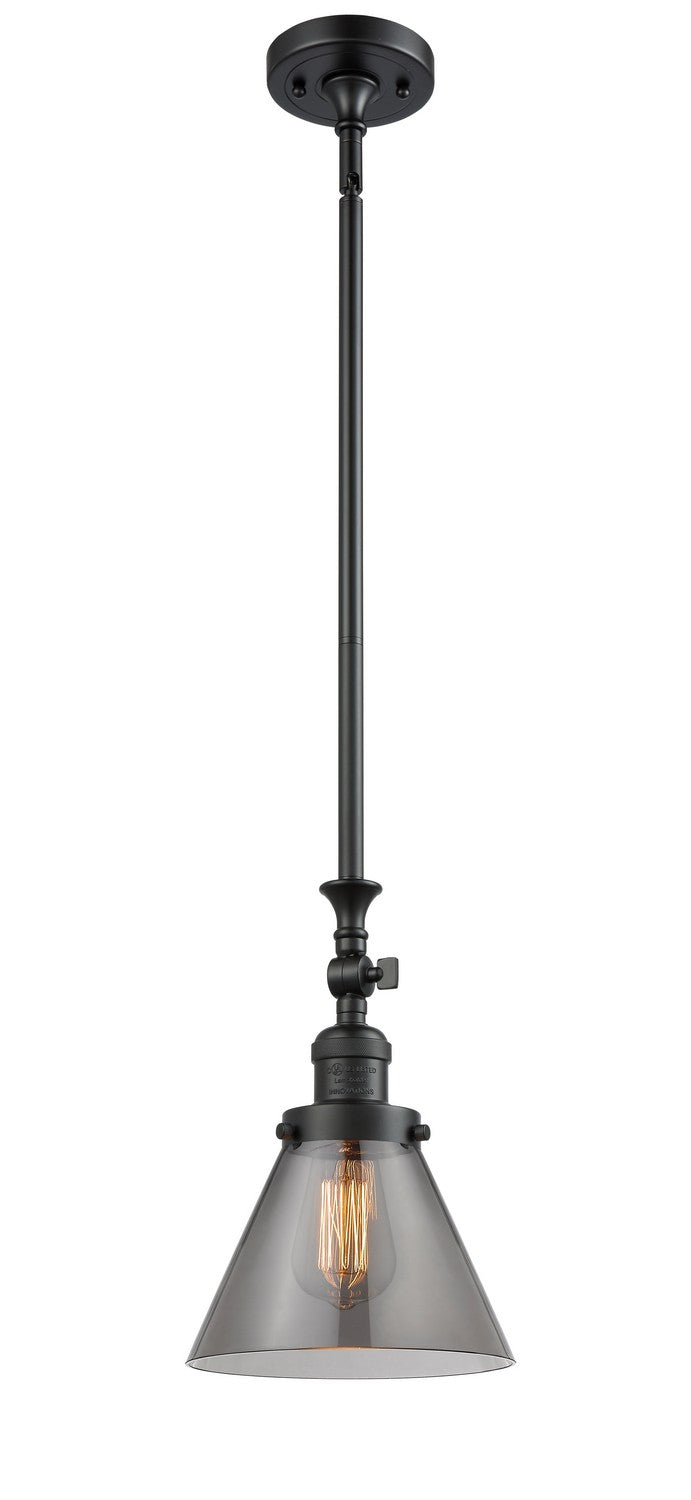 Innovations 206-BK-G43-LED LED Mini Pendant, Matte Black