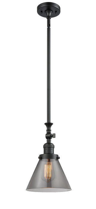 Innovations 206-BK-G43-LED LED Mini Pendant, Matte Black