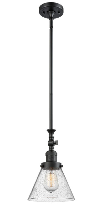 Innovations 206-BK-G44-LED LED Mini Pendant, Matte Black