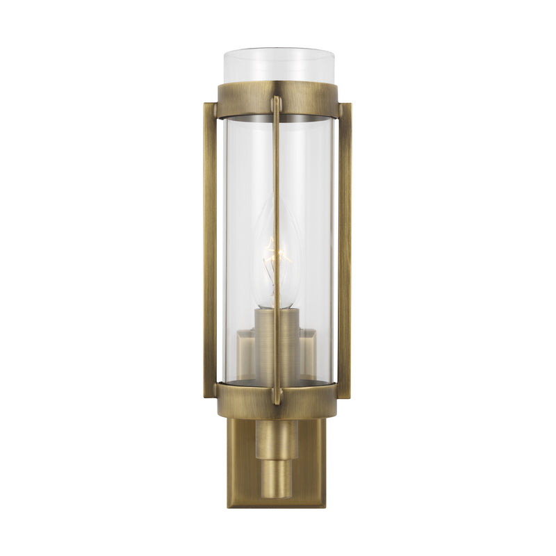Visual Comfort Studio LW1031TWB One Light Wall Sconce, Time Worn Brass