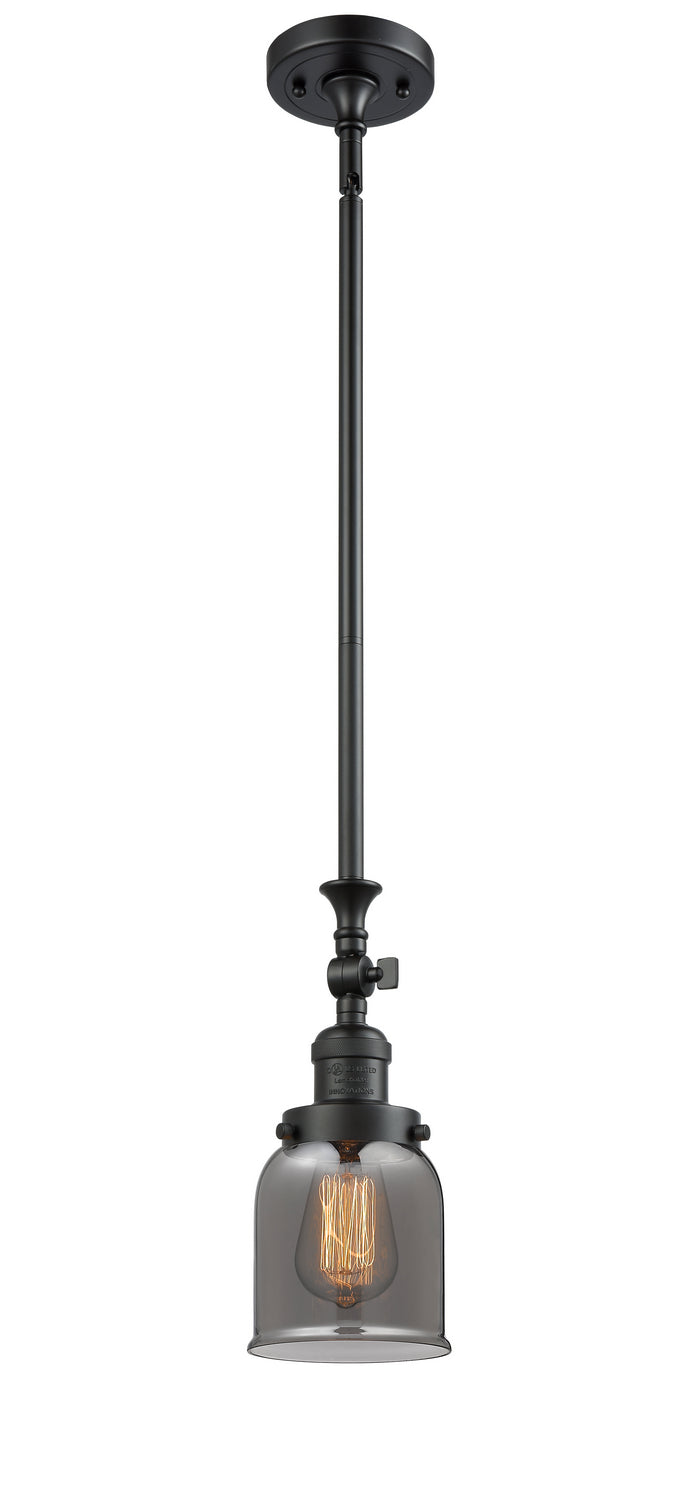 Innovations 206-BK-G53 One Light Mini Pendant, Matte Black