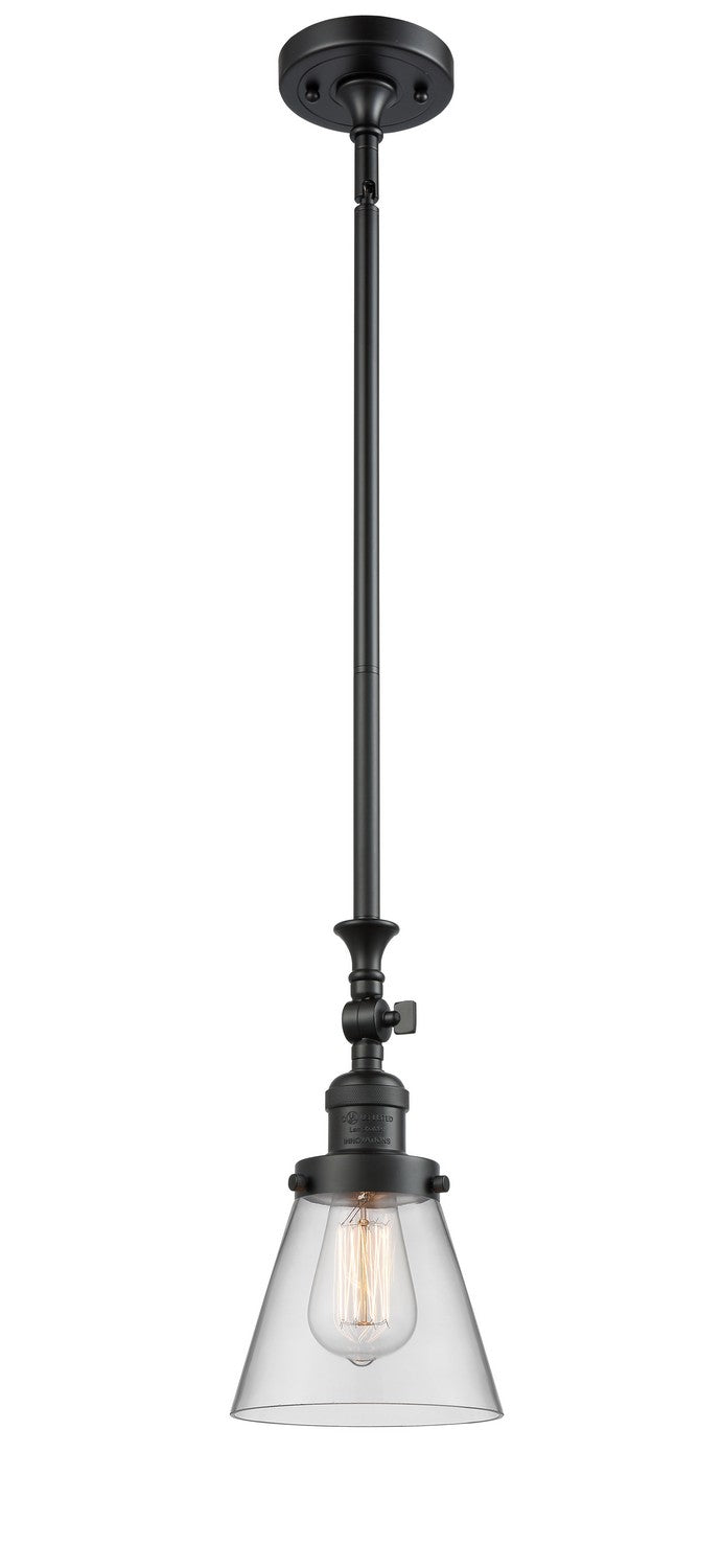 Innovations 206-BK-G62-LED LED Mini Pendant, Matte Black