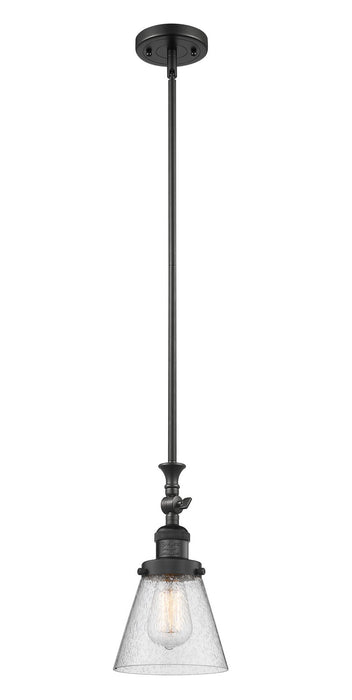 Innovations 206-BK-G64-LED LED Mini Pendant, Matte Black