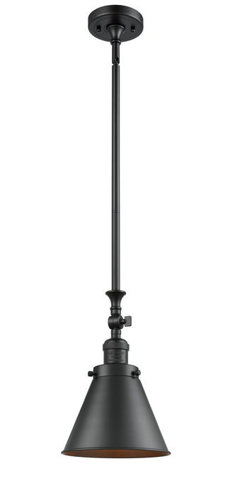 Innovations 206-BK-M13-BK-LED LED Mini Pendant, Matte Black