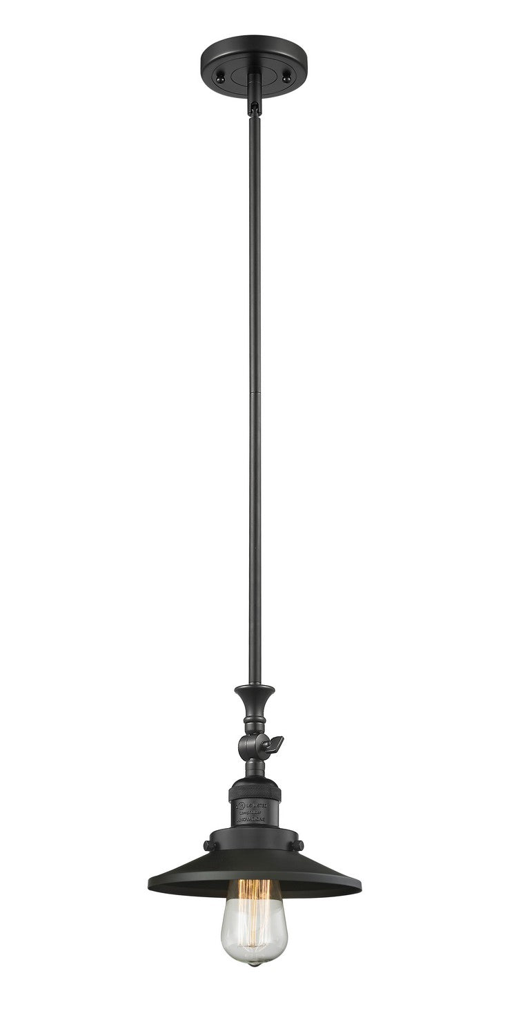 Innovations 206-BK-M6-LED LED Mini Pendant, Matte Black