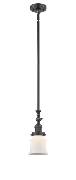 Innovations 206-OB-G181S One Light Mini Pendant, Oil Rubbed Bronze