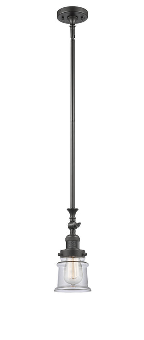 Innovations 206-OB-G182S One Light Mini Pendant, Oil Rubbed Bronze