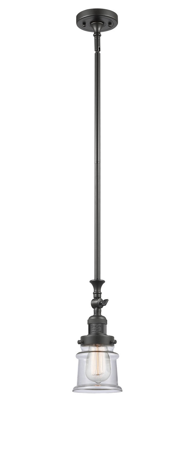 Innovations 206-OB-G182S-LED LED Mini Pendant, Oil Rubbed Bronze