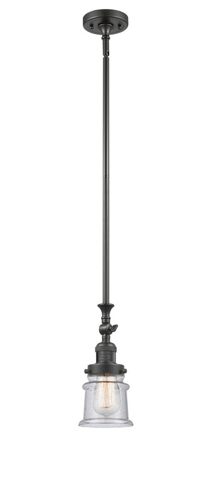 Innovations 206-OB-G184S-LED LED Mini Pendant, Oil Rubbed Bronze