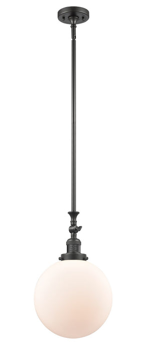 Innovations 206-OB-G201-10-LED LED Mini Pendant, Oil Rubbed Bronze