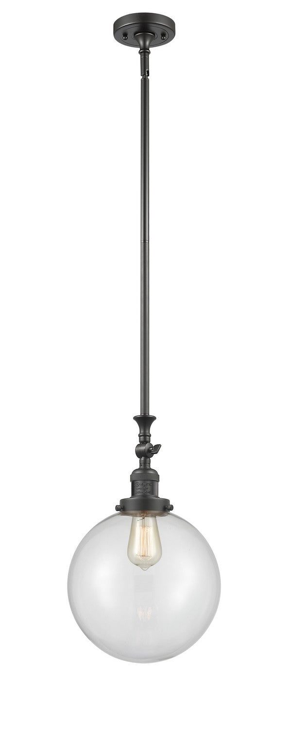 Innovations 206-OB-G202-10-LED LED Mini Pendant, Oil Rubbed Bronze