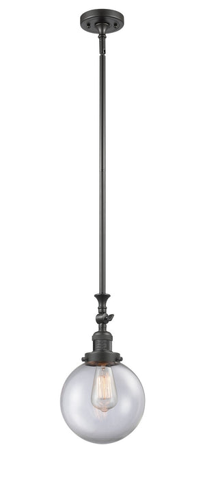 Innovations 206-OB-G202-8-LED LED Mini Pendant, Oil Rubbed Bronze