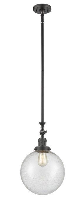 Innovations 206-OB-G204-10 One Light Mini Pendant, Oil Rubbed Bronze