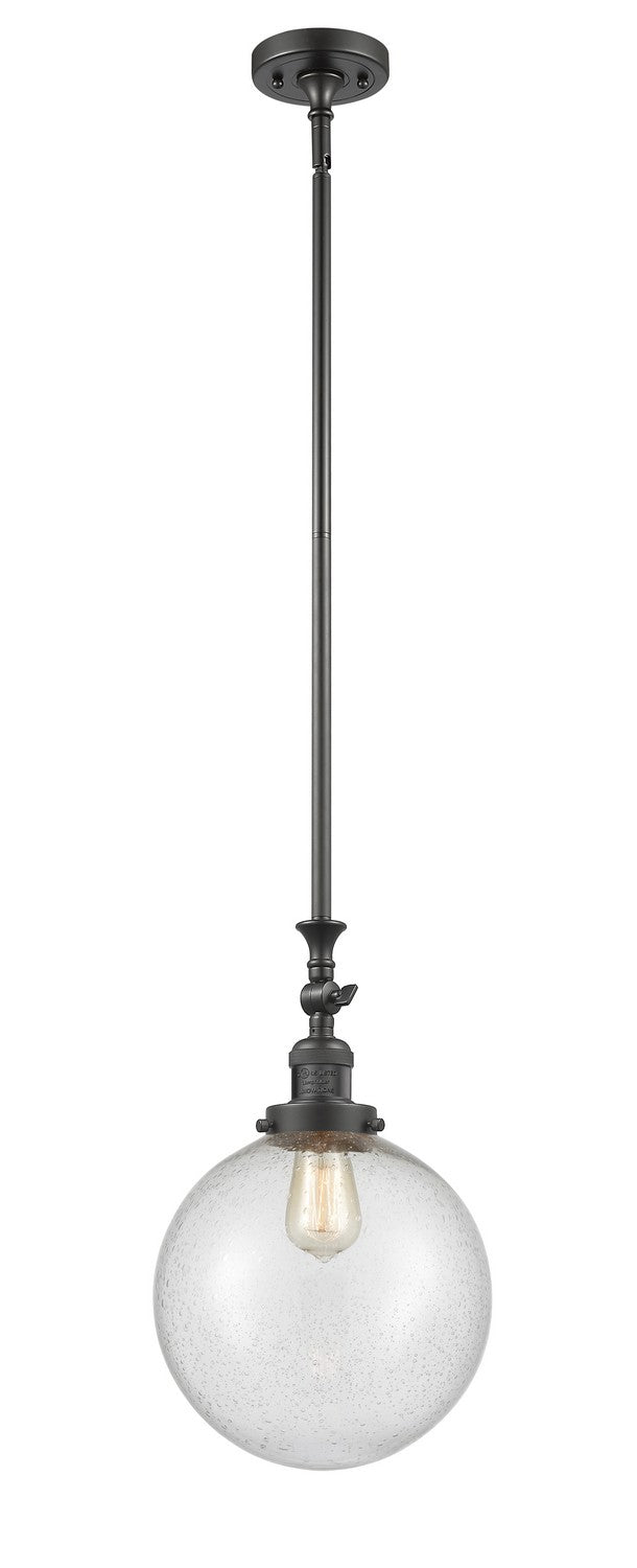 Innovations 206-OB-G204-10-LED LED Mini Pendant, Oil Rubbed Bronze