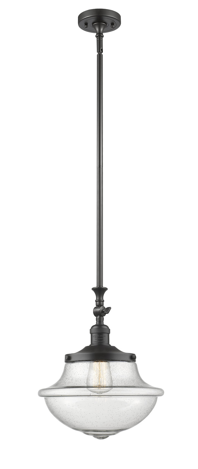 Innovations 206-OB-G544 One Light Mini Pendant, Oil Rubbed Bronze