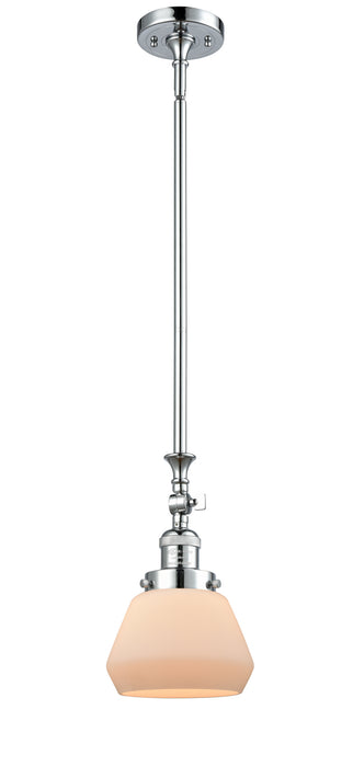 Innovations 206-PC-G171 One Light Mini Pendant, Polished Chrome
