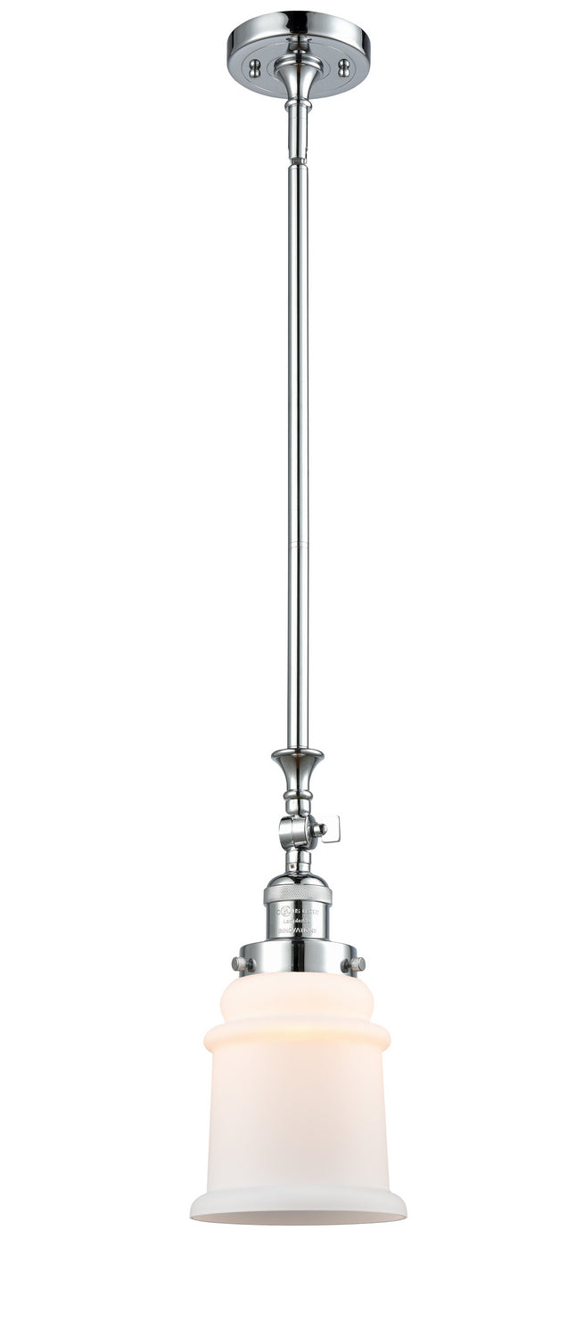 Innovations 206-PC-G181 One Light Mini Pendant, Polished Chrome