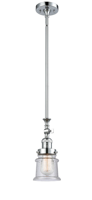 Innovations 206-PC-G184S-LED LED Mini Pendant, Polished Chrome