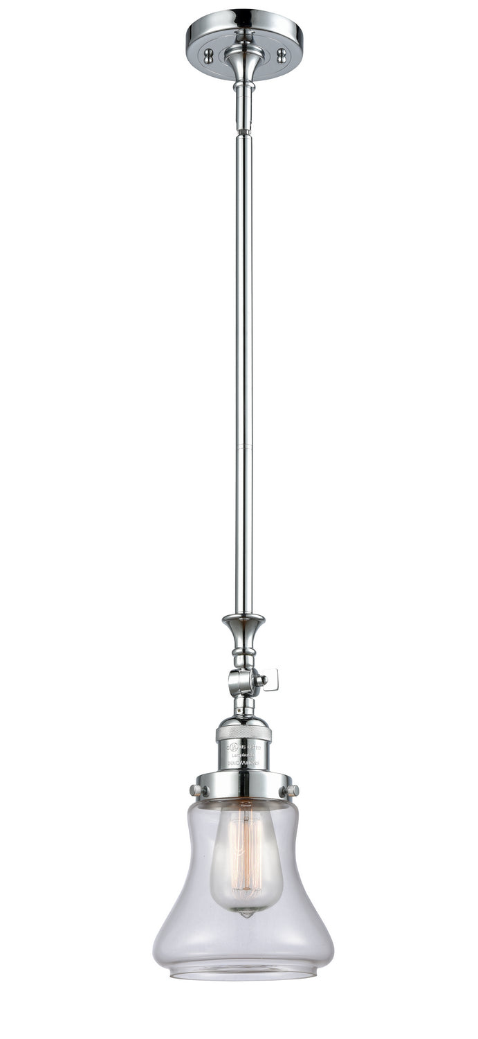 Innovations 206-PC-G192 One Light Mini Pendant, Polished Chrome