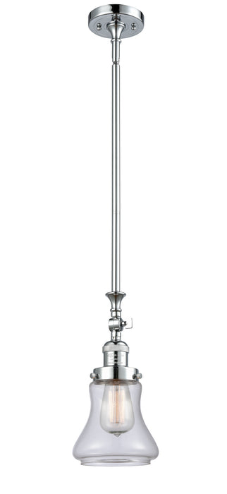 Innovations 206-PC-G192 One Light Mini Pendant, Polished Chrome