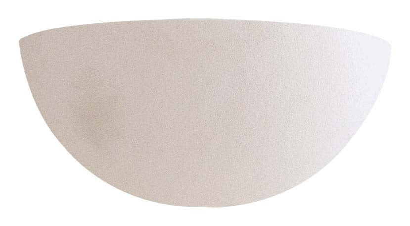 Minka-Lavery 350 One Light Wall Sconce, White Ceramic