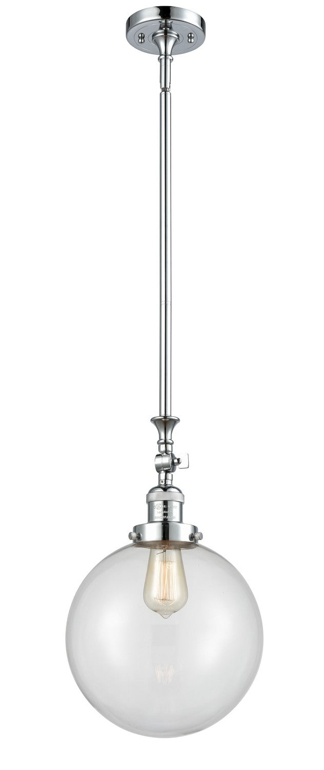 Innovations 206-PC-G202-10-LED LED Mini Pendant, Polished Chrome