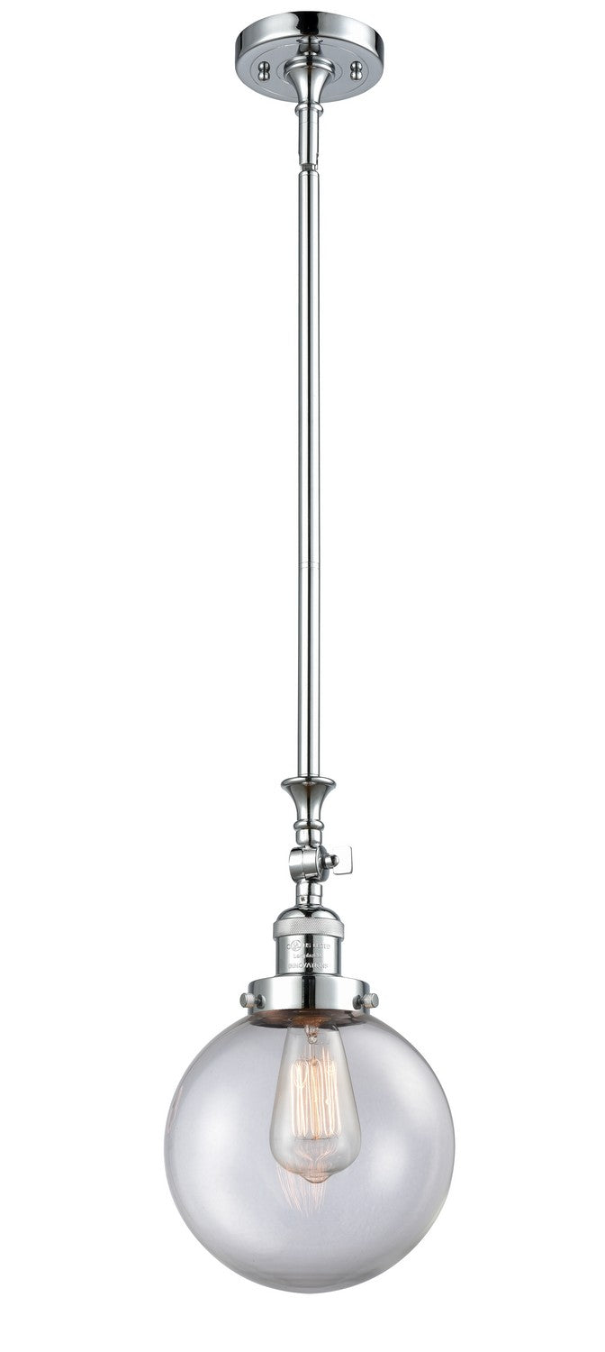 Innovations 206-PC-G202-8-LED LED Mini Pendant, Polished Chrome