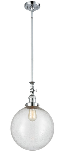 Innovations 206-PC-G204-12 One Light Mini Pendant, Polished Chrome