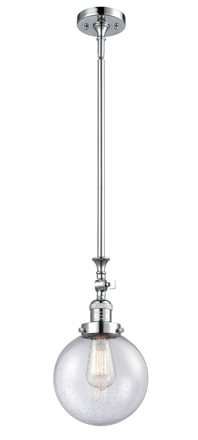 Innovations 206-PC-G204-8-LED LED Mini Pendant, Polished Chrome