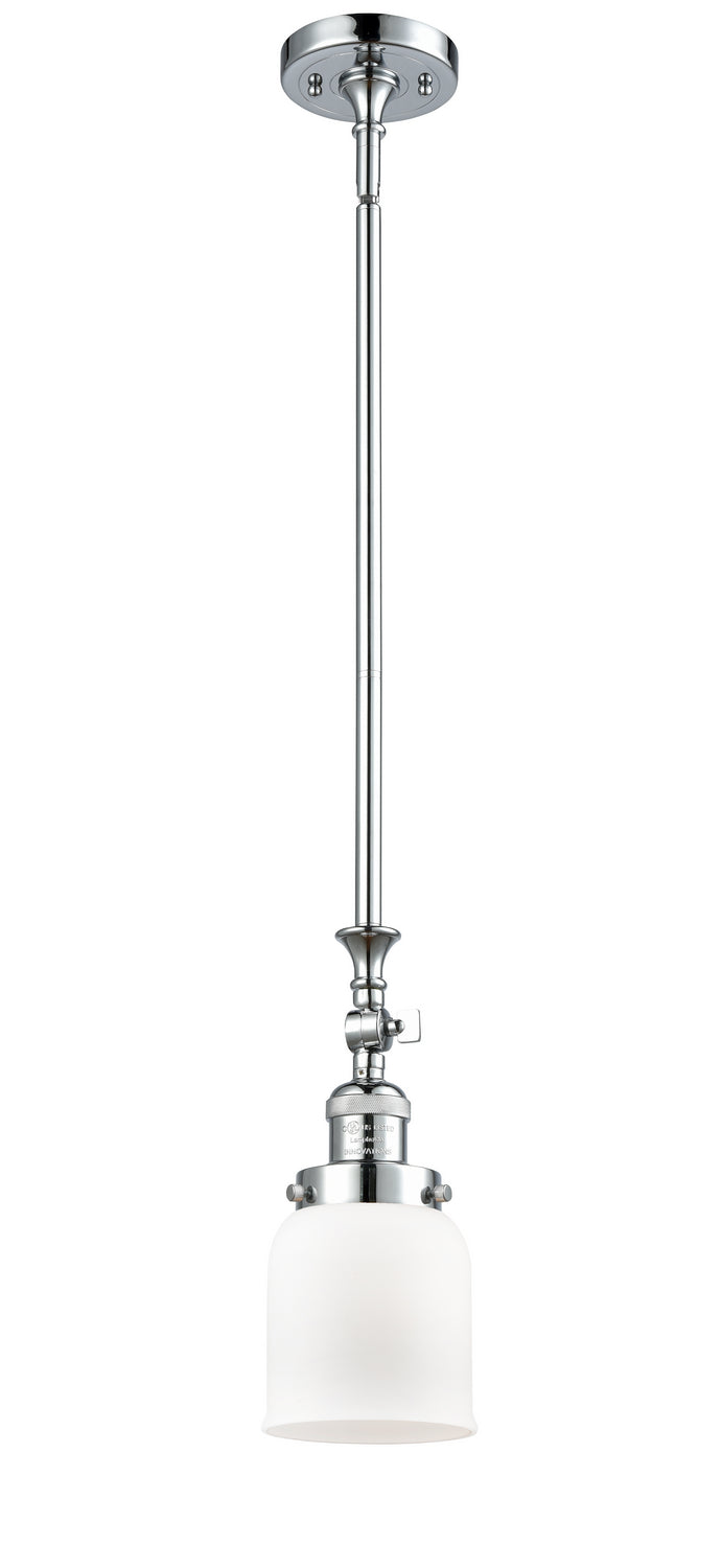 Innovations 206-PC-G51 One Light Mini Pendant, Polished Chrome