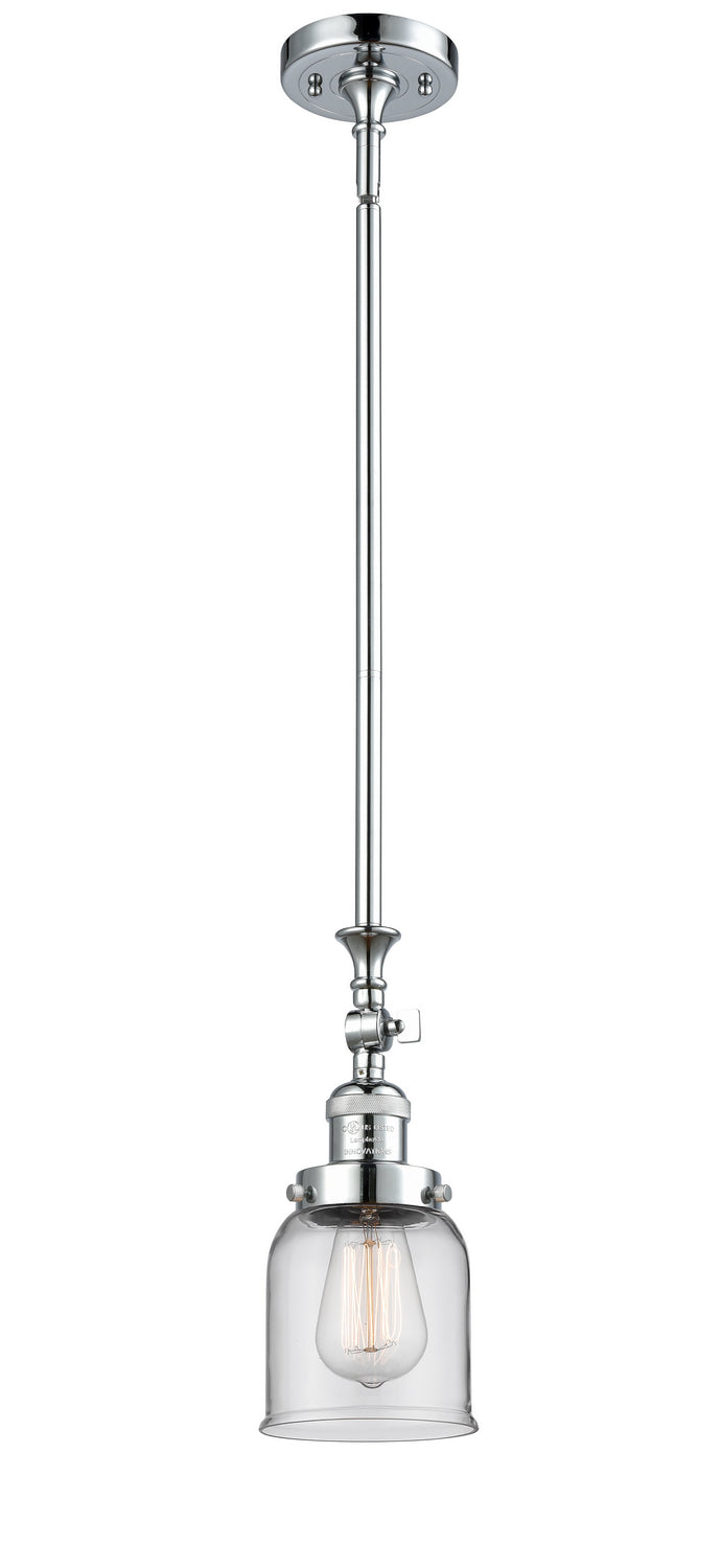 Innovations 206-PC-G52 One Light Mini Pendant, Polished Chrome