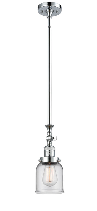 Innovations 206-PC-G52 One Light Mini Pendant, Polished Chrome