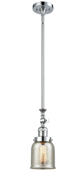 Innovations 206-PC-G58 One Light Mini Pendant, Polished Chrome