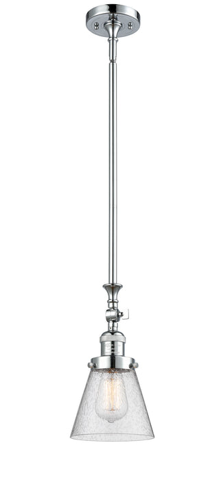 Innovations 206-PC-G64 One Light Mini Pendant, Polished Chrome