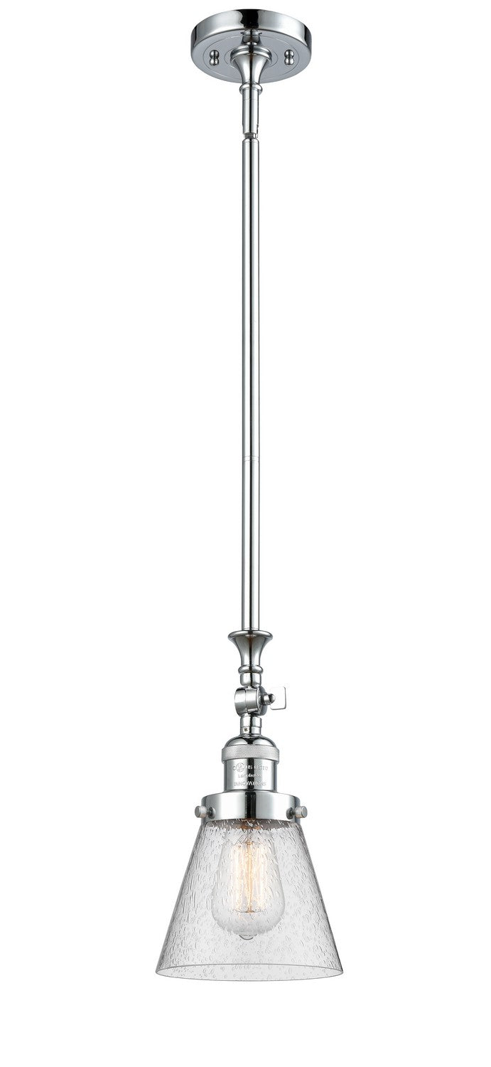 Innovations 206-PC-G64-LED LED Mini Pendant, Polished Chrome