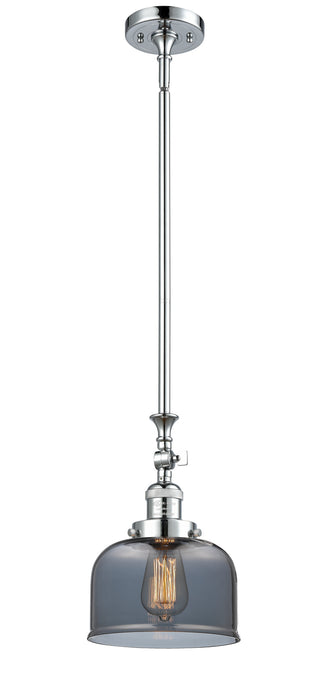 Innovations 206-PC-G73 One Light Mini Pendant, Polished Chrome