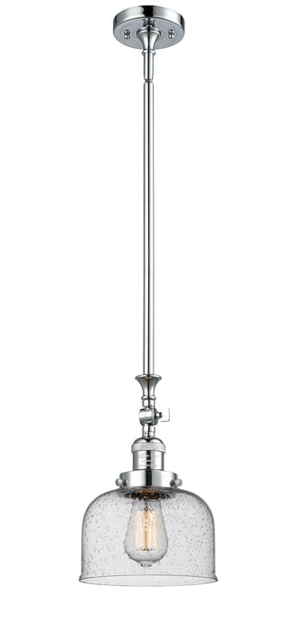 Innovations 206-PC-G74 One Light Mini Pendant, Polished Chrome