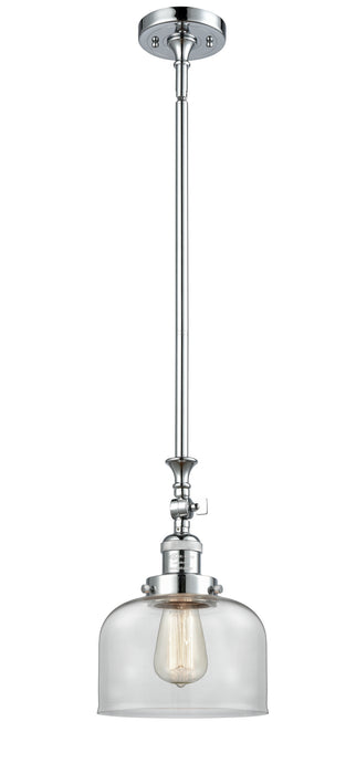 Innovations 206-PC-G72 One Light Mini Pendant, Polished Chrome