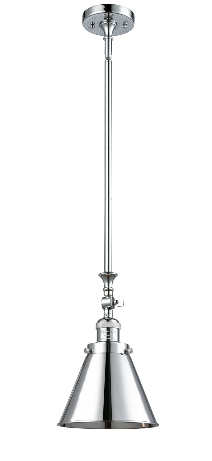 Innovations 206-PC-M13-PC One Light Mini Pendant, Polished Chrome
