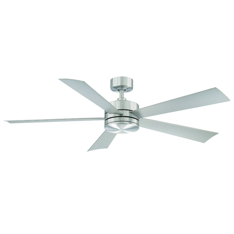 Modern Forms Fans FR-W1801-60L-SS 60" Ceiling Fan, Stainless Steel