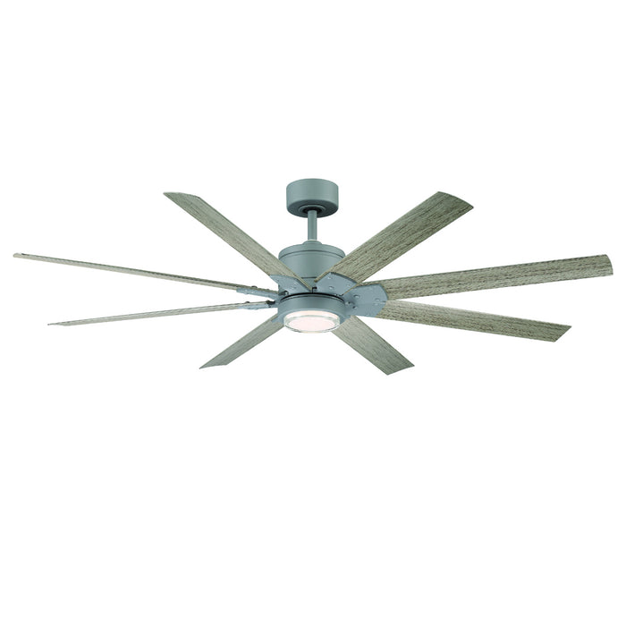 Modern Forms Fans FR-W2001-52L35GHWW 52" Ceiling Fan, Graphite/Weathered Wood