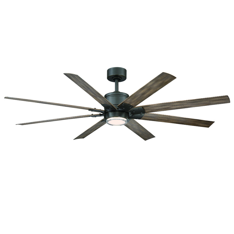 Modern Forms Fans FR-W2001-66L27OBBW 66" Ceiling Fan, Oil Rubbed Bronze/Barn Wood