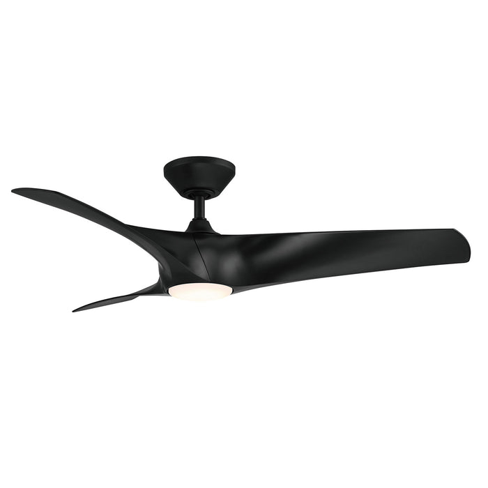 Modern Forms Fans FR-W2006-52L-MB 52" Ceiling Fan, Matte Black