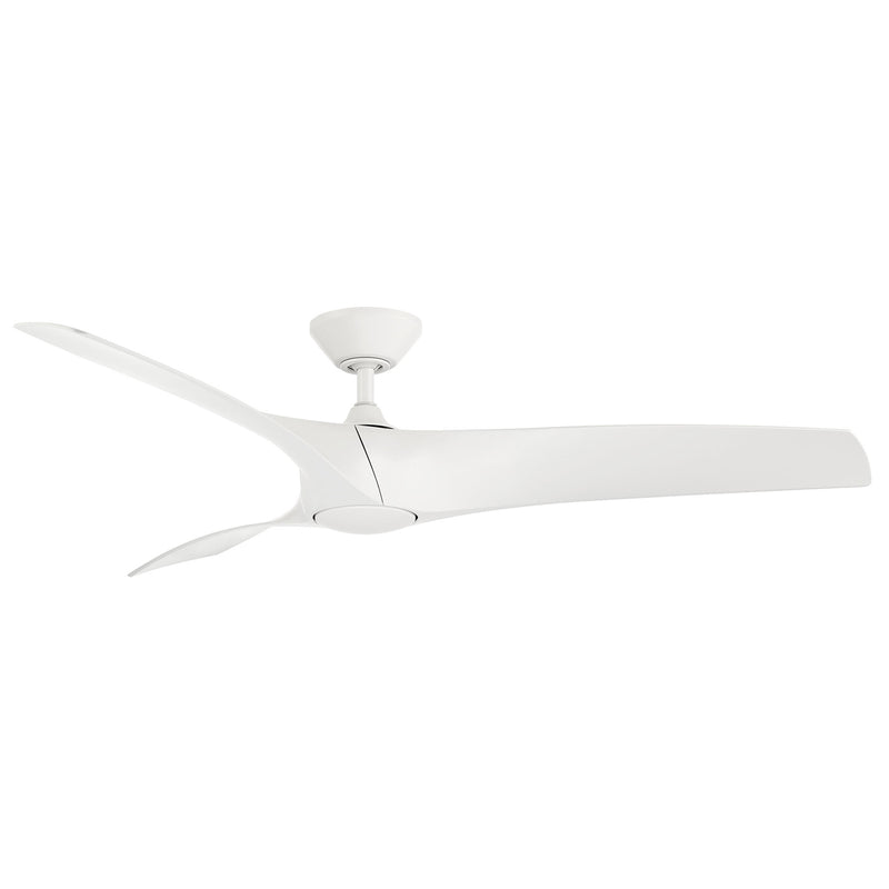 Modern Forms Fans FR-W2006-52L-MW 52" Ceiling Fan, Matte White