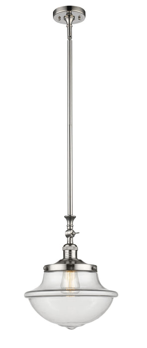 Innovations 206-PN-G542 One Light Mini Pendant, Polished Nickel