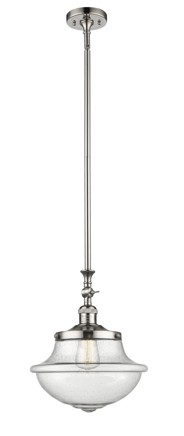 Innovations 206-PN-G544 One Light Mini Pendant, Polished Nickel
