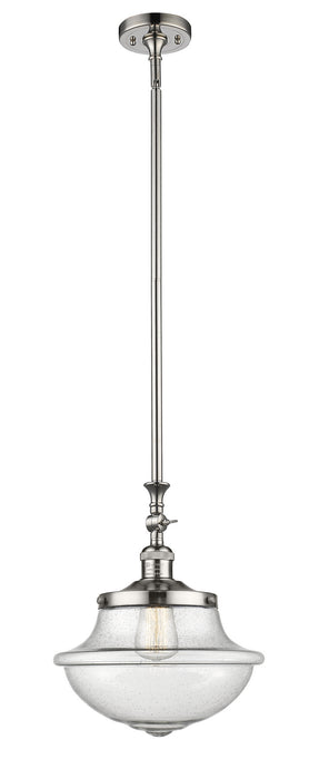 Innovations 206-PN-G544 One Light Mini Pendant, Polished Nickel