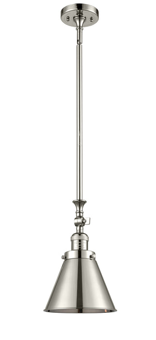 Innovations 206-PN-M13-PN One Light Mini Pendant, Polished Nickel