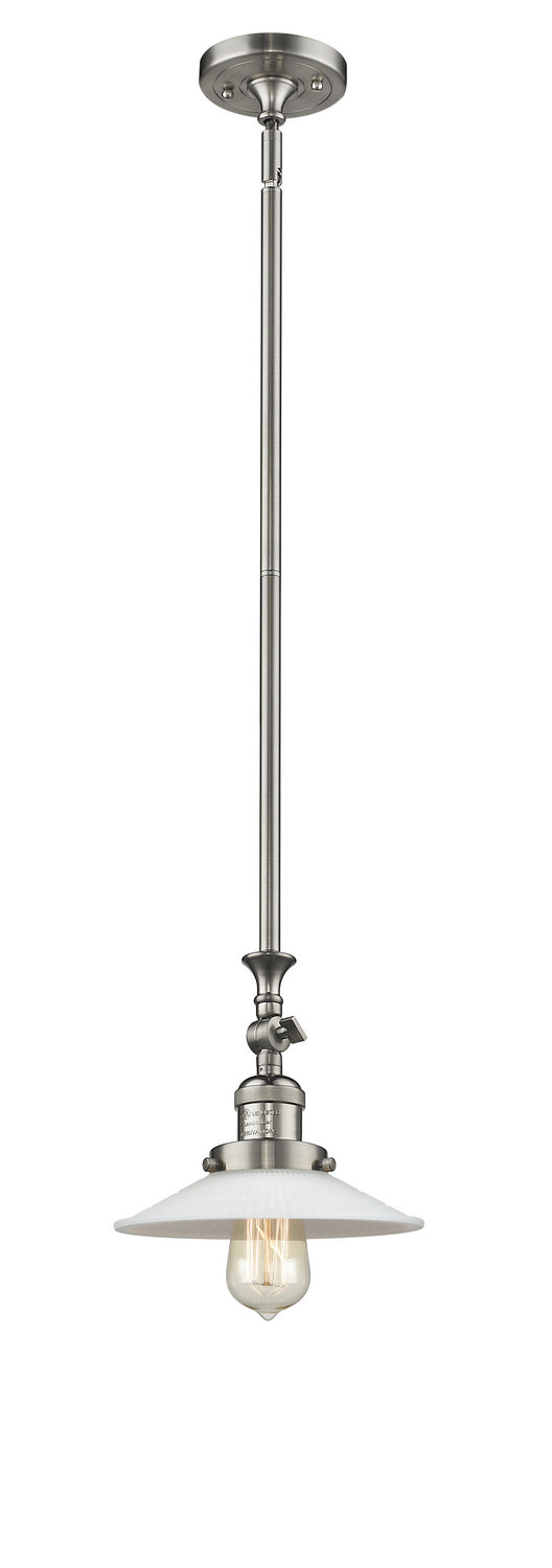 Innovations 206-SN-G1 One Light Mini Pendant, Brushed Satin Nickel